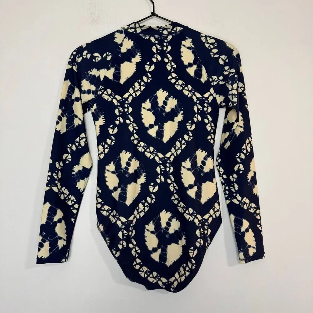 J. Crew Crewcuts Tie Dye Long Sleeve Swimsuit Rash Guard 14